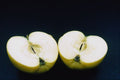 762004 Apple Halves A4 Photo Print