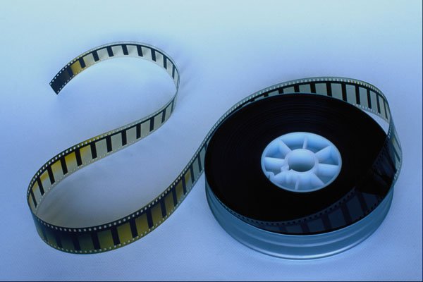 762011 35mm Blank Film Reel A4 Photo Print