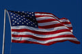 762014 High Flying Stars And Stripes, New Haven, Connecticut, U.S.A. A4 Photo Print