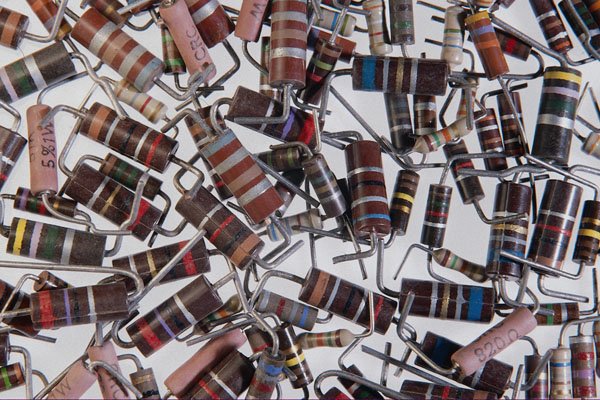 762020 Resistors A4 Photo Print