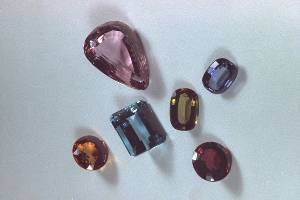 762038 Six Precious Stones A4 Photo Print