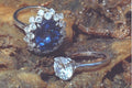 762041 Two Ladies' Rings A4 Photo Print