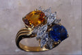 762045 Sapphire Ring A4 Photo Print