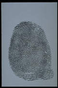762051 Fingerprint A4 Photo Print