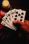 762094 Cards And Chips, Still Life A4 Photo Print