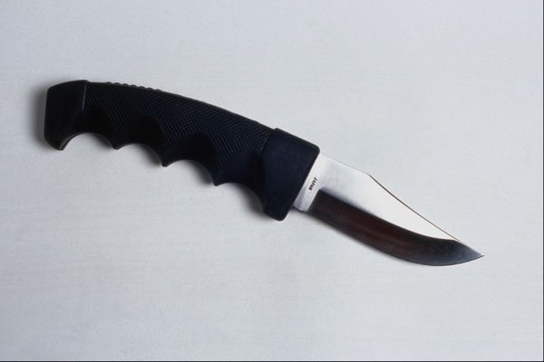 763005 Black Knife A4 Photo Print