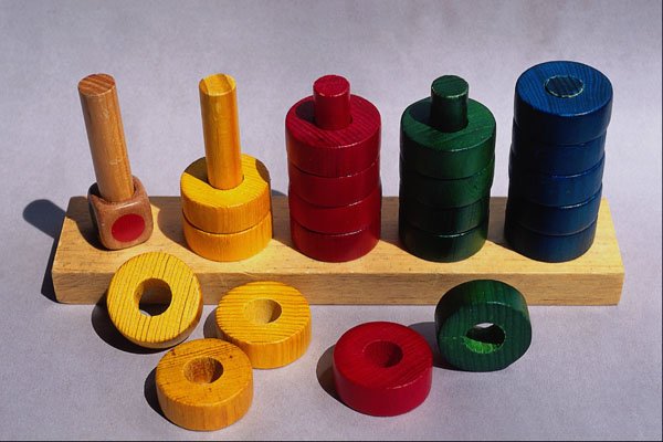 763009 Colored Rings A4 Photo Print
