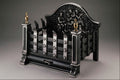 763020 Cast Iron Fire Basket A4 Photo Print