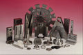 763028 Various Metal Castings, Automotive A4 Photo Print