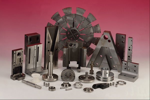 763028 Various Metal Castings, Automotive A4 Photo Print