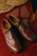 763031 Pair Of Gentleman's Brogue Shoes A4 Photo Print