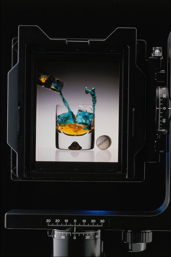 763040 Large Format Camera, Back View, Still Life A4 Photo Print