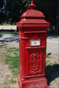 764005 Belgian Red Letter Box A4 Photo Print