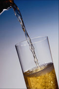 764022 Beer Poured Into Glass A4 Photo Print