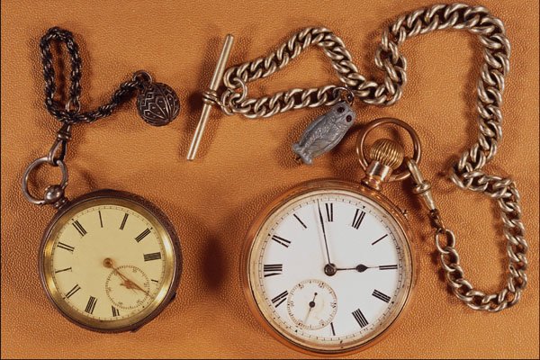 764025 Men And Women's Pocket Watches A4 Photo Print