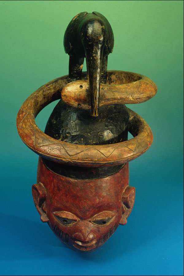 764032 Cult Mask, Yoruba People, Nigeria A4 Photo Print