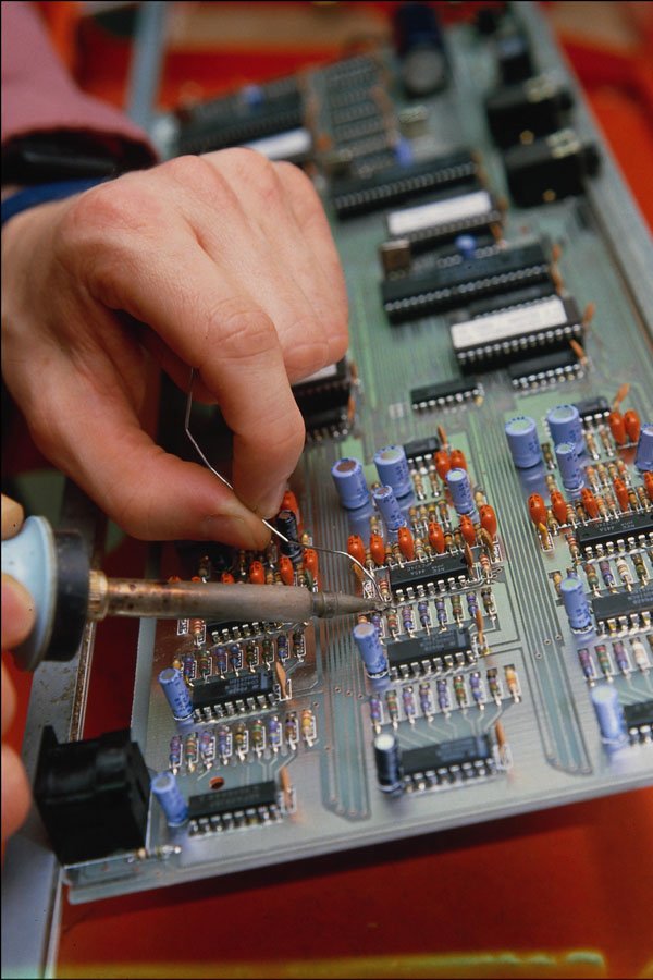 764066 Electronic Circuit Board Assembly A4 Photo Print