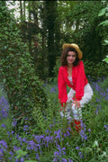 765010 Kay In Bluebell Wood, Devon, England A4 Photo Print