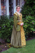 765013 Young Girl In Costume Of The English Tudor Period A4 Photo Print