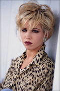 765021 Punky Blonde Woman A4 Photo Print