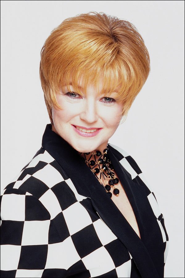 765030 Short Blonde Checkerboard A4 Photo Print
