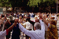 765091 Dancing In The Streets, Gothic Quarter A4 Photo Print