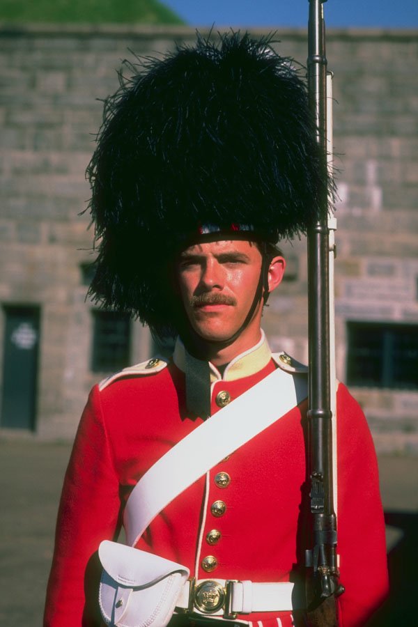 765093 Highland Regimental Guard At Citadel, Halifax, Nova Scotia, Canada A4 Photo Print