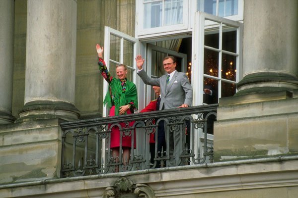 765096 Royal Family, Amalienborg Castle, Denmark A4 Photo Print