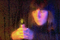 766003 Seance A4 Photo Print