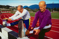 766034 Senior Track And Field A4 Photo Print