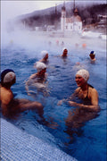 766039 Outdoor Pool, Seefeld, Austria A4 Photo Print