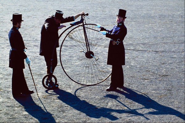 766081 Penny Farthing Bicycle A4 Photo Print