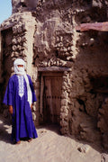 766090 Tuareg Tribesman Standing In Doorway, Timbuktu, Mali A4 Photo Print