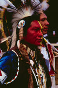 766091 Indian Dancer In Full Costume, Cody, Wyoming, U.S.A. A4 Photo Print