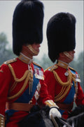 767041 Prince Charles And Duke Of Kent Trooping The Color, 1990 A4 Photo Print