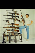 767098 Selection Of Semi automatic Rifles, Pistols And Revolvers A4 Photo Print