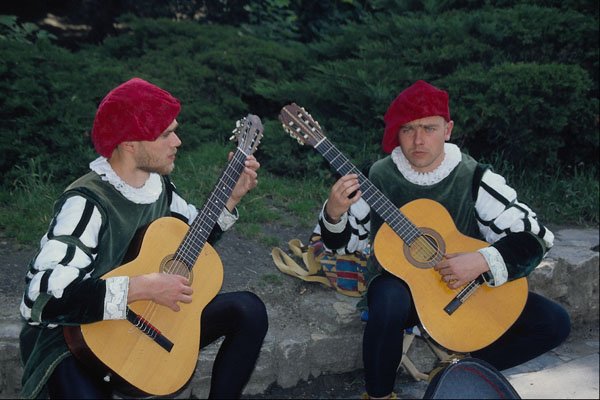767099 Troubadours, Budapest, Hungary A4 Photo Print