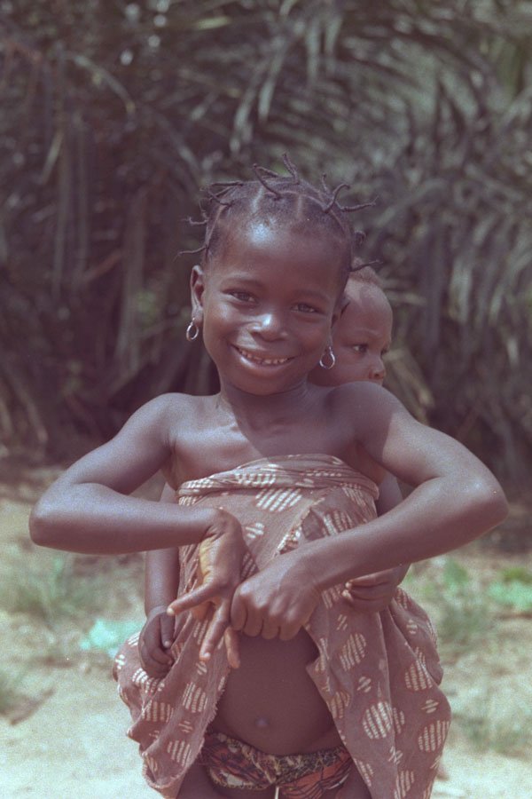 768009 Child, Ivory Coast, Africa A4 Photo Print