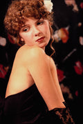 768020 Chris, Nostalgic, Bare Shoulders In Black Gown A4 Photo Print