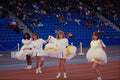 768025 Olympian's Cheerleaders A4 Photo Print