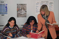 768049 Students And Teacher In English Course At School A4 Photo Print