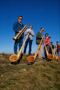 768071 Alpen Horns, Bernese Oberland, Switzerland A4 Photo Print