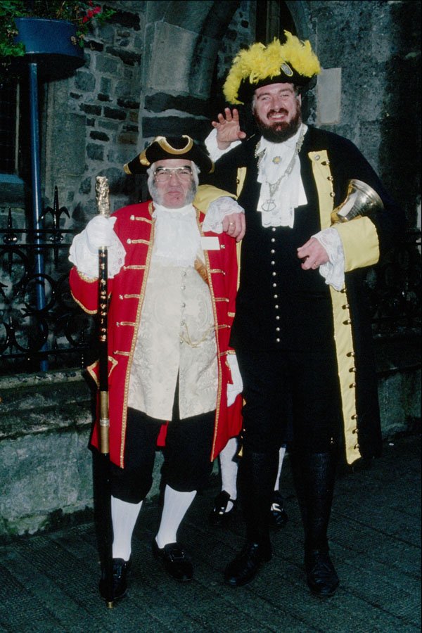 768088 Welsh Town Crier Competition, Tenby, Wales A4 Photo Print