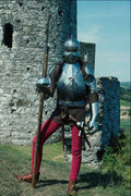 768089 Re enactment At Kidwelly Castle A4 Photo Print