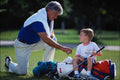 768099 Junior Golfer A4 Photo Print