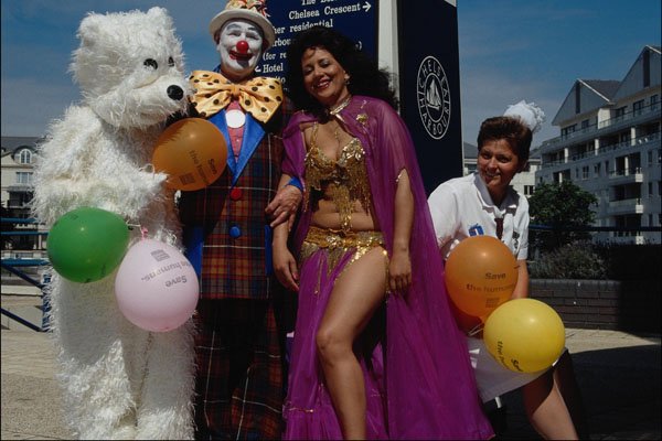 769020 Country Carnival Characters A4 Photo Print