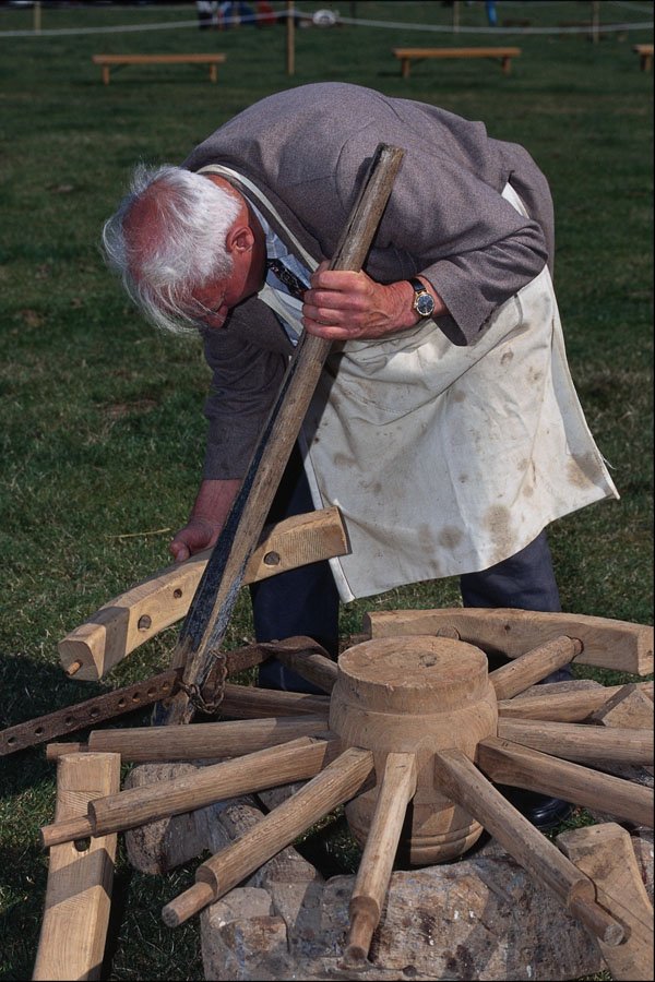 769040 Wheelwright A4 Photo Print