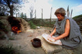 770000 Making Bread, Iron Age, Denmark A4 Photo Print