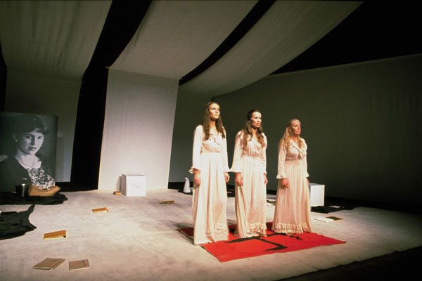 770004 Play About Syvia Plath, Poet, Royal Shakespeare Company, England A4 Photo Print