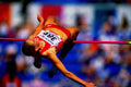 770057 High Jump Competitor, English Team A4 Photo Print